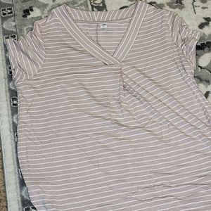 Old Navy Striped V neck